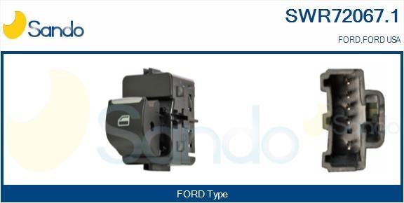 Sando SWR72067.1 Power window button SWR720671