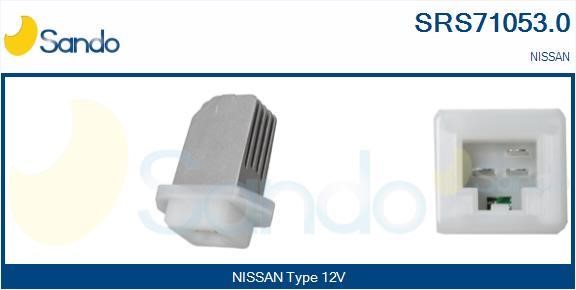 Sando SRS71053.0 Resistor, interior blower SRS710530