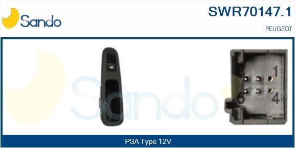Sando SWR70147.1 Power window button SWR701471