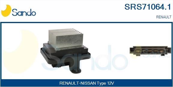Sando SRS71064.1 Resistor, interior blower SRS710641