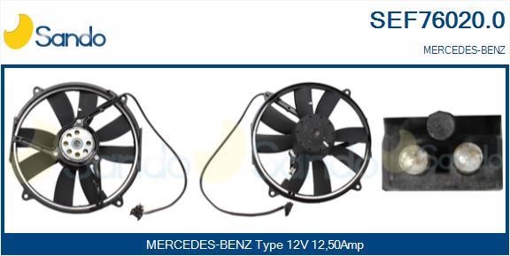 Sando SEF76020.0 Electric Motor, radiator fan SEF760200