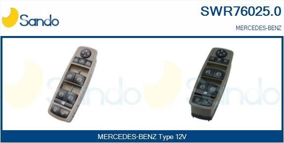 Sando SWR76025.0 Power window button SWR760250