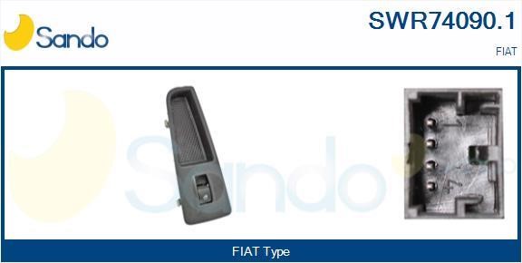 Sando SWR74090.1 Power window button SWR740901