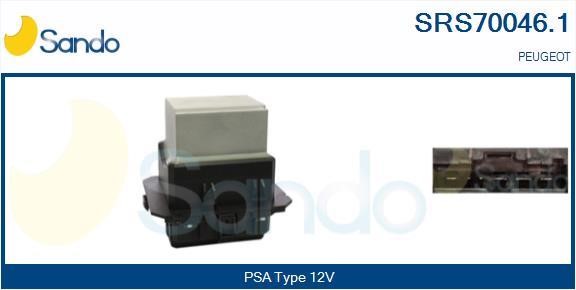 Sando SRS70046.1 Resistor, interior blower SRS700461