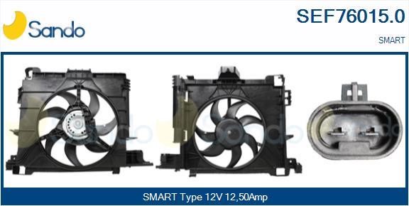 Sando SEF76015.0 Electric Motor, radiator fan SEF760150