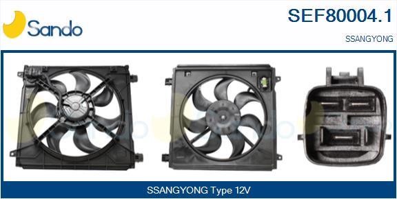 Sando SEF80004.1 Electric Motor, radiator fan SEF800041