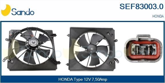 Sando SEF83003.0 Electric Motor, radiator fan SEF830030