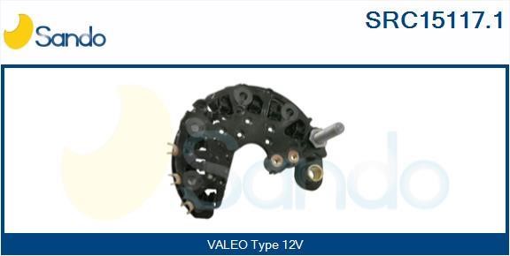 Sando SRC15117.1 Rectifier, alternator SRC151171