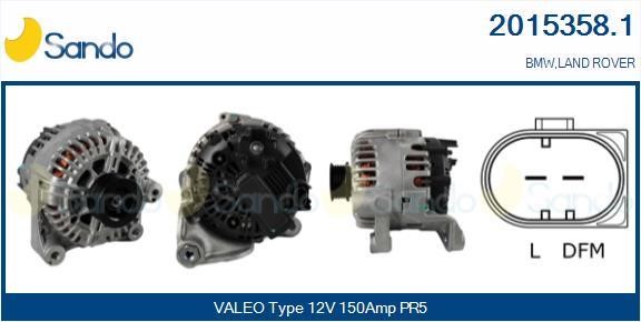 Sando 2015358.1 Alternator 20153581