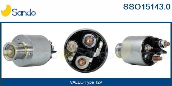 Sando SSO15143.0 Solenoid switch, starter SSO151430