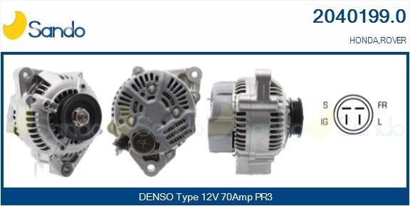 Sando 2040199.0 Alternator 20401990