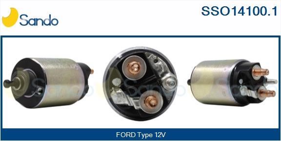 Sando SSO14100.1 Solenoid switch, starter SSO141001