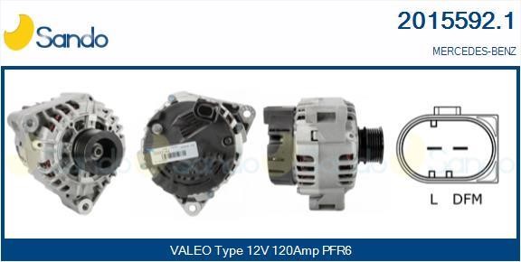 Sando 2015592.1 Alternator 20155921