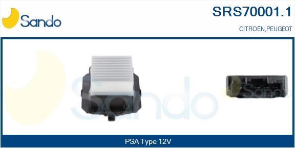 Sando SRS70001.1 Resistor, interior blower SRS700011