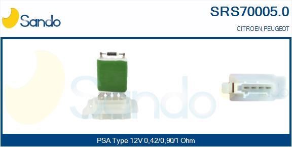 Sando SRS70005.0 Resistor, interior blower SRS700050