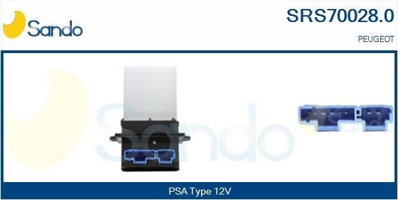 Sando SRS70028.0 Resistor, interior blower SRS700280