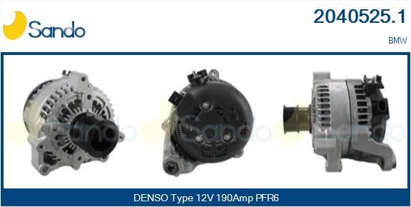 Sando 2040525.1 Alternator 20405251