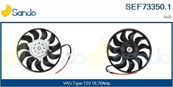 Sando SEF73350.1 Hub, engine cooling fan wheel SEF733501