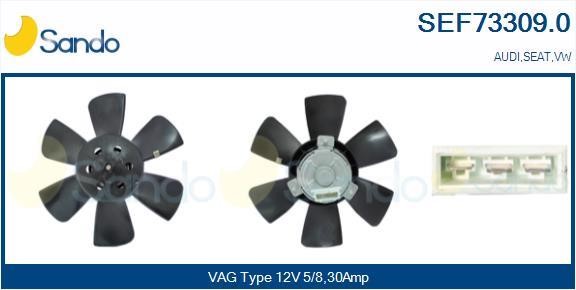 Sando SEF73309.0 Hub, engine cooling fan wheel SEF733090