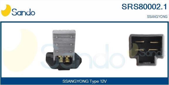 Sando SRS80002.1 Resistor, interior blower SRS800021