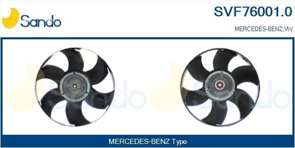 Sando SVF76001.0 Clutch, radiator fan SVF760010