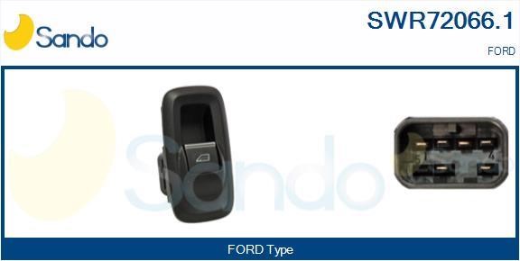 Sando SWR72066.1 Power window button SWR720661