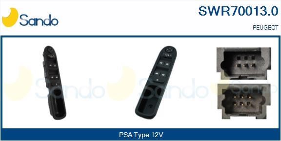 Sando SWR70013.0 Power window button SWR700130