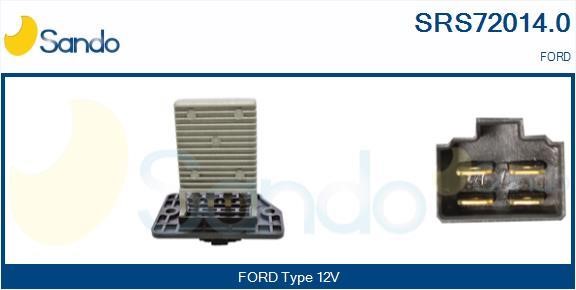 Sando SRS72014.0 Resistor, interior blower SRS720140