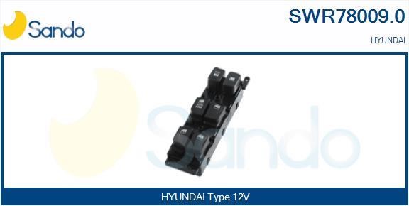 Sando SWR78009.0 Power window button SWR780090
