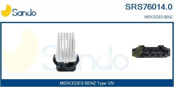 Sando SRS76014.0 Resistor, interior blower SRS760140
