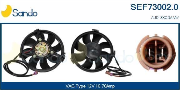 Sando SEF73002.0 Electric Motor, radiator fan SEF730020