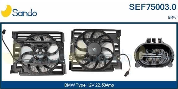 Sando SEF75003.0 Electric Motor, radiator fan SEF750030
