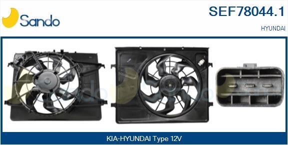 Sando SEF78044.1 Electric Motor, radiator fan SEF780441