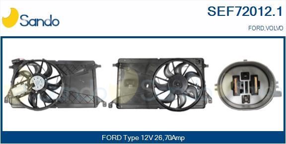 Sando SEF72012.1 Electric Motor, radiator fan SEF720121