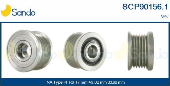 Sando SCP90156.1 Belt pulley generator SCP901561