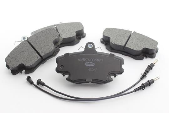 Alanko 10300537 Rear disc brake pads, set 10300537