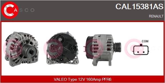 Casco CAL15381AS Alternator CAL15381AS