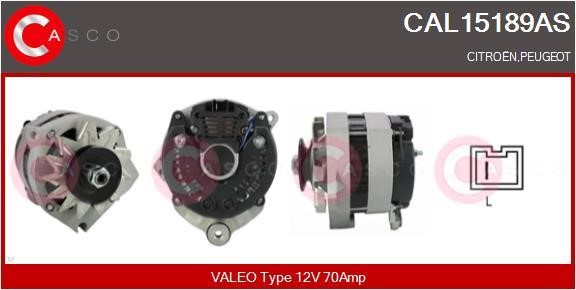 Casco CAL15189AS Alternator CAL15189AS