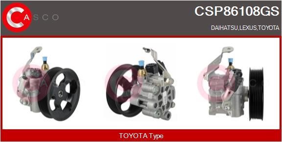 Casco CSP86108GS Hydraulic Pump, steering system CSP86108GS