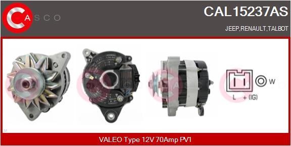 Casco CAL15237AS Alternator CAL15237AS