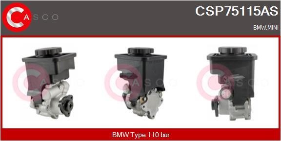 Casco CSP75115AS Hydraulic Pump, steering system CSP75115AS