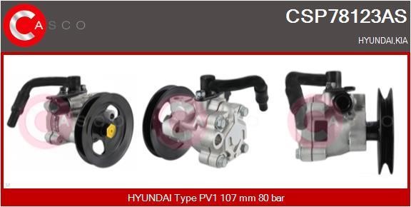 Casco CSP78123AS Hydraulic Pump, steering system CSP78123AS