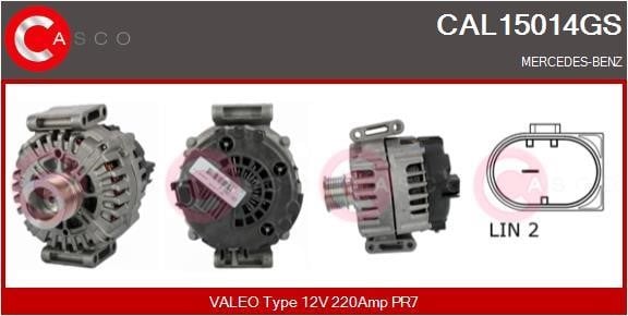 Casco CAL15014GS Alternator CAL15014GS