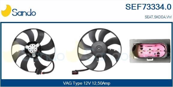 Sando SEF73334.0 Hub, engine cooling fan wheel SEF733340