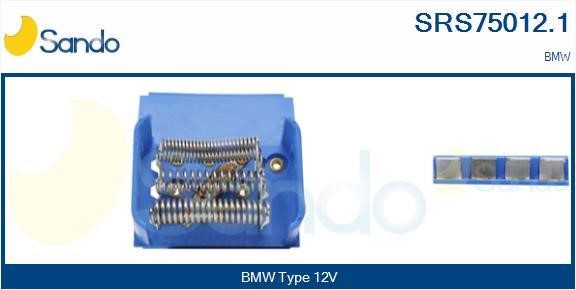 Sando SRS75012.1 Resistor, interior blower SRS750121
