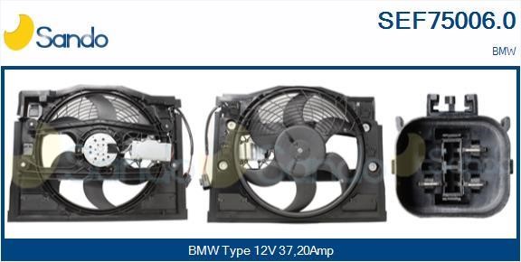 Sando SEF75006.0 Electric Motor, radiator fan SEF750060