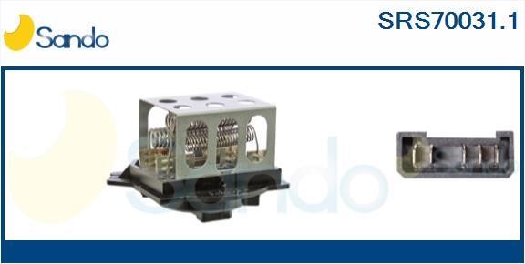 Sando SRS70031.1 Resistor, interior blower SRS700311