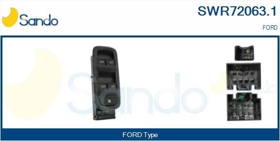 Sando SWR72063.1 Power window button SWR720631