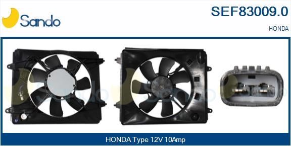 Sando SEF83009.0 Electric Motor, radiator fan SEF830090