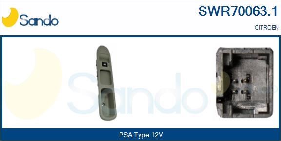 Sando SWR70063.1 Power window button SWR700631